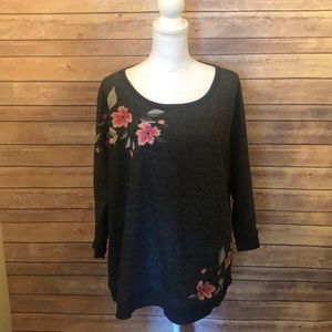 Maurices Floral Sweater